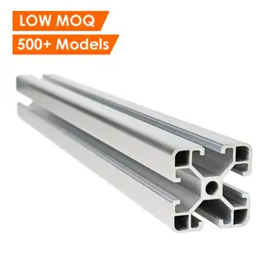 T Slot Shaped Channel Aluminum Extrusion Industrial Frame T Slot Aluminum Profile