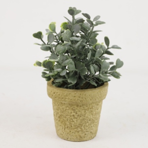 Sanbao <span class=keywords><strong>mini</strong></span> nhân tạo Milan chậu cây, 13.5cm cao cây xanh trang trí cho văn phòng trong nhà nhà Tabletop hiển thị - Product Image 2