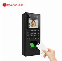 ZDM22 Ofis Binası Giriş Güvenlik Projeleri için Avuç İçi Damar, RFID Kart, Şifre Özellikli Yüz Tanıma Erişim Kontrol Terminali