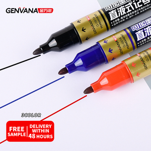 Genvana Nhà Cung Cấp Chất Lượng Cao Dầu Đánh Dấu Bút Vĩnh Viễn Không Thấm Nước Vĩnh Viễn Vải Đánh Dấu Nạp Mực Đánh Dấu Vĩnh Viễn - Product Image 3