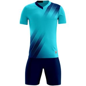 Op Maat Gemaakte Full Heat Sublimatie Voetbalshirt T-Shirt Club Snelle Droge Fujian Kwaliteit Club Uniform Sets Oem Service Sport Shirt - Product Image 1