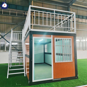 Construction rapide pliable 20 pieds 40 pieds Maison de conteneur d'expédition de luxe Maison préfabriquée mobile de 5 chambres à coucher - Product Image 5