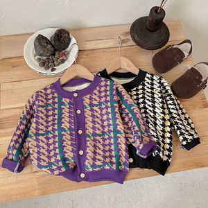 Suéteres para <span class=keywords><strong>niñas</strong></span> 2025 Otoño Invierno nueva chaqueta de punto para niños y <span class=keywords><strong>niñas</strong></span> cárdigan cálido para Bebés Ropa exterior gruesa - Product Image 4