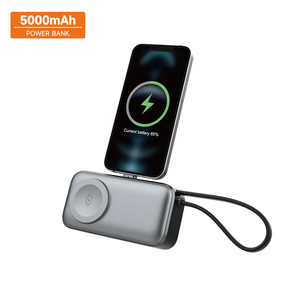 Banco de energía de bolsillo portátil de <span class=keywords><strong>carga</strong></span> <span class=keywords><strong>rápida</strong></span> tipo C <span class=keywords><strong>batería</strong></span> <span class=keywords><strong>externa</strong></span> para iPhone Watch Samsung <span class=keywords><strong>Xiaomi</strong></span> con cable de <span class=keywords><strong>carga</strong></span> <span class=keywords><strong>rápida</strong></span> Powerbank - Product Image 1
