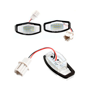 Luz de placa de matrícula LED blanca para Honda Civic 01-15 Accord 4D 03-17 Odyssey 00-04 Pilot 03-08 Acura MDX RL TSX RDX TL ILX - Product Image 3