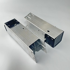 Tesla Model 1 Front Longitudinal Beam Head <b>Bracket</b> 1487461-00-D 148746200F <b>Silver</b> Replacement Part - Product Image 3