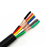 5 Х0, 5 мм2, электрические провода, ПВХ оболочка, гибкий круглый кабель RVV 300/500 в