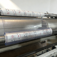 Rouleau de nappe en PVC mat transparent givré, prix d'usine, vente en gros