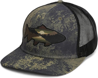 Gorras frontales de espuma con ajuste de media corona, sombreros Snapback personalizados 100% algodón, logotipo bordado, pato, Camuflaje, caza, sombreros de camionero, fabricante