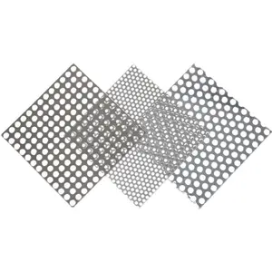 Hot Sales Hexagonal/Plum Blossom Shape/Square/Round Hole Perforated Metal Mesh/Punched Hole Metal Sheet