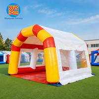 Tentes gonflables géantes en bâche PVC pour l'extérieur, chapiteaux gonflables, tentes de réception de mariage gonflables, tentes gonflables en PVC imperméables