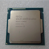 Intel Xeon CPU Server Desktop Cpu E3-1225V3 untuk Server Lga 1150 3.2 Ghz Quad-core Quad-thread