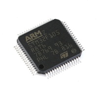 Microcontrolador STM32F105R8T6 de 32 Bits para Cortex-M3 MCU, 64KB Flash, 64KB RAM, 72MHz, USB, CAN, -40~+85, Montaje Superficial LQFP-64