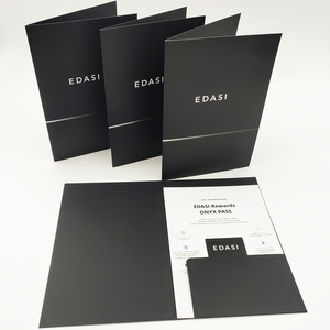 Bán Buôn Tùy Chỉnh Thiết Kế A5 Tài Liệu Công Ty Tập Tin Văn Phòng Tờ Bướm Quảng Cáo Tờ Rơi Tờ Các Thư Mục Trình Bày - Product Image 4