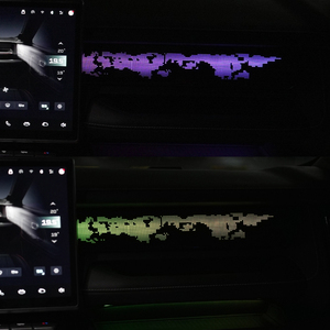 Kit d'éclairage d'ambiance de luxe pour voiture Jetour Freer/Shanhai T1, bande LED intérieure en fibre optique acrylique, vente directe usine - Product Image 5