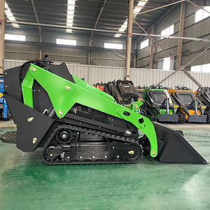 Cargadora Compacta con Motor Kubota, Maquinaria <span class=keywords><strong>de</strong></span> Movimiento <span class=keywords><strong>de</strong></span> Tierras, Minicargadora V1000, <span class=keywords><strong>Cadenas</strong></span> <span class=keywords><strong>para</strong></span> Neumáticos, Cargadora Frontal - Product Image 3