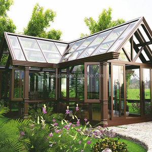 Nouveaux kits de véranda en aluminium bon marché de conception moderne maisons en verre rétractables mobiles de véranda <span class=keywords><strong>sur</strong></span> pied - Product Image 5