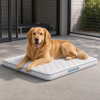 Coussin d'extérieur matelassé pour chien avec support stable et base antidérapante pour grands chiens – Lit pour animaux de compagnie OEM