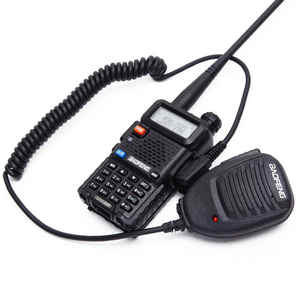 Baofeng SM001 Micrófono de mano para KD0199 Walkie Talkie Radio bidireccional con comunicación por cable omnidireccional - Product Image 3