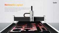 Bodor Économique Série A Système de découpe laser 3kw Opération rapide de haute précision pour l'acier industriel Fer aluminium