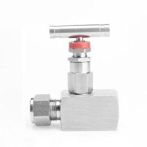 Vanne à aiguille à débit fin à micro-régulation, acier inoxydable 304/316, filetage interne, vannes axiales hydrauliques, 2 voies/1 voie, haute - Product Image 5
