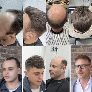 In stock cheaper fast <strong>Men</strong> Wigs Indian 100% Virgin Human <strong>Hair</strong> Toupee <strong>Pieces</strong> machine made base Replacement System <strong>men's</strong> Toupee - Product Image 5