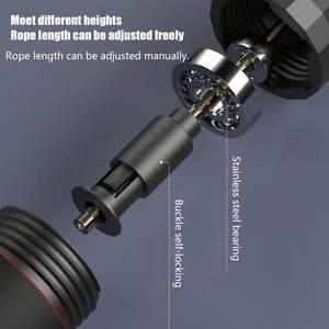 Cuerda de Saltar con Peso Ajustable y Portátil para Entrenamiento, Ejercicio de Alta Velocidad para Hombres y Mujeres - Product Image 6