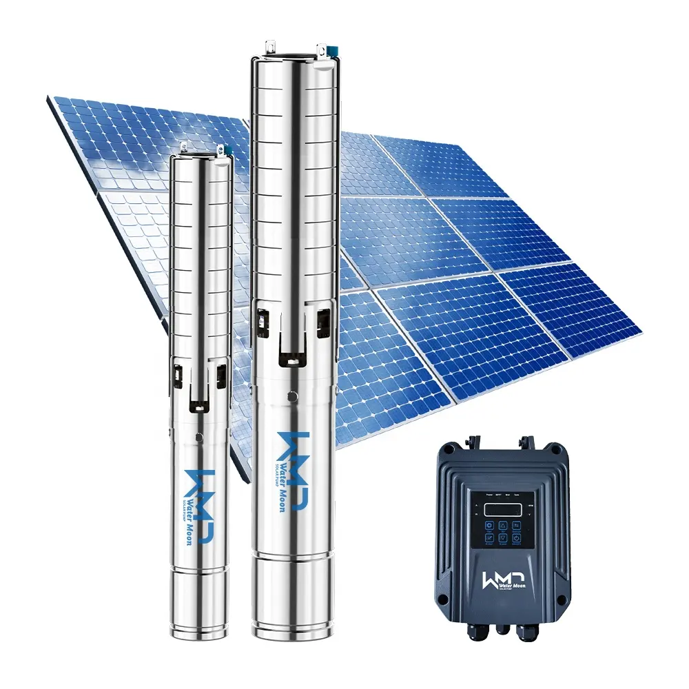 Коммерческий сверхмощный Солнечный погружной водяной насос для орошения 5 л. С.