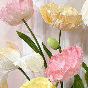 ดอกไม้ประดิษฐ์ขนาดใหญ่ K51 รูปทรงดอกไฮยาซินธ์ สำหรับตกแต่งผนังงานแต่งงานและคริสต์มาส เหมาะสำหรับการตกแต่งในเทศกาลต่างๆ - Product Image 4