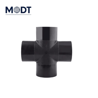 Raccords de fusion bout à bout, adaptateurs, manchons à bride et embouts pour tuyaux HDPE de grand diamètre SDR17 PN16 DN710, pour pipelines polyéthylène haute pression
