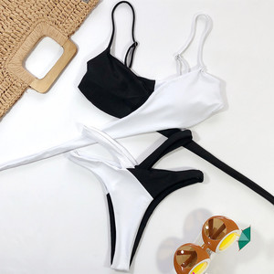 2025 nouveau Sexy deux pièces Bikini maillots <span class=keywords><strong>de</strong></span> <span class=keywords><strong>bain</strong></span> avant croix <span class=keywords><strong>maillot</strong></span> <span class=keywords><strong>de</strong></span> <span class=keywords><strong>bain</strong></span> femmes <span class=keywords><strong>taille</strong></span> <span class=keywords><strong>haute</strong></span> <span class=keywords><strong>maillot</strong></span> <span class=keywords><strong>de</strong></span> <span class=keywords><strong>bain</strong></span> - Product Image 6