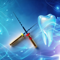 Limas Rotatorias y para Conductos Radiculares de Endodoncia Eléctricas de NITI Azul de Alta Calidad para Dientes que Garantizan una Limpieza Suave