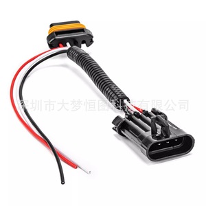 Harnais d'alimentation Led Whiplight pour Polaris RZR 15-24 570 800 900 1000, commande par interrupteur, corps en plastique, alimentation cc - Product Image 2