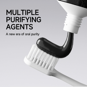 Kem đánh răng than tre đen tự nhiên làm trắng răng, ngăn ngừa mảng bám, mạnh mẽ làm sạch răng, hương bạc hà, không chứa fluoride, công thức Anh Quốc. - Product Image 6