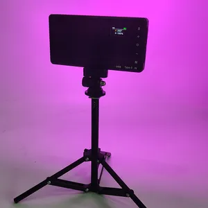 Lampu portabel CRI 80 daya tinggi 135LED 4000mAh, lampu pengisi untuk Laptop meja panggilan Zoom TikTok Video selfie