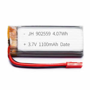 902559 jhhe 3.7V 1100mAh 10C ลิเธียมโพลิเมอร์ Lipo เซลล์แบตเตอรี่ลิเธียมสำหรับโดรน RC รถของเล่น - Product Image 5