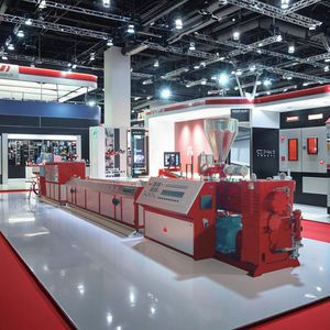 Estrusore Automatico <span class=keywords><strong>BXB</strong></span> a Doppia Vite ad Alta Velocità per PVC/PP/PE, Linea di Estrusione per Pannelli Murali, Film e Controsoffitti - Product Image 4