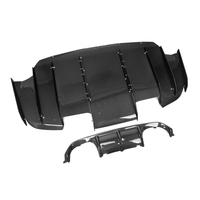 Diffuseur de pare-chocs arrière en fibre de carbone style VS 2 pièces, lèvre avant pour BMW M3 F80 M4 F82 F83 2014 2015 2016 2017 2018 F80 F82 Diffuseur