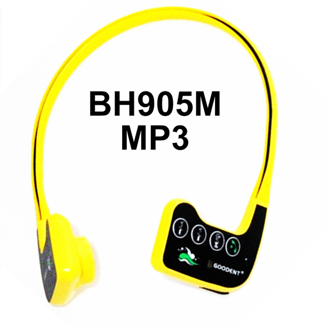 Winait Small Size Head-Mounted Ipx8 Waterproof Bone Conduction Mp3 Player Bh905