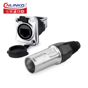 Cnlinko mới nhất YT-RJ45 không thấm nước <span class=keywords><strong>PCB</strong></span> RJ45 kết nối Cat5 Bảng điều chỉnh ổ cắm kết nối - Product Image 3