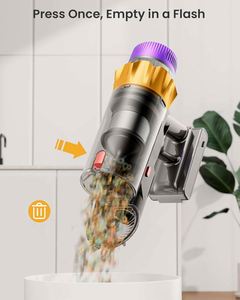 Aspirateur à main sans fil AZA multifonctionnel 500W puissant avec lumières LED et tube pliable - Product Image 3