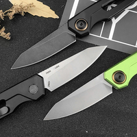 Couteau de poche pliant en acier inoxydable Ker Shaw LAUNCH-11 7550 EDC, couteau de chasse et de camping en alliage d'aluminium pour l'extérieur, outils DIY OEM