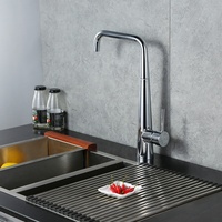 Robinets d'évier de cuisine, classique, col en cygne, style rotatif, à usage familial, offre spéciale,