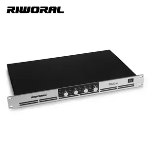 RAX-4 1600W 4 Channels High Digital Power Amplifier Class D Amplifier Switch Hot Sell