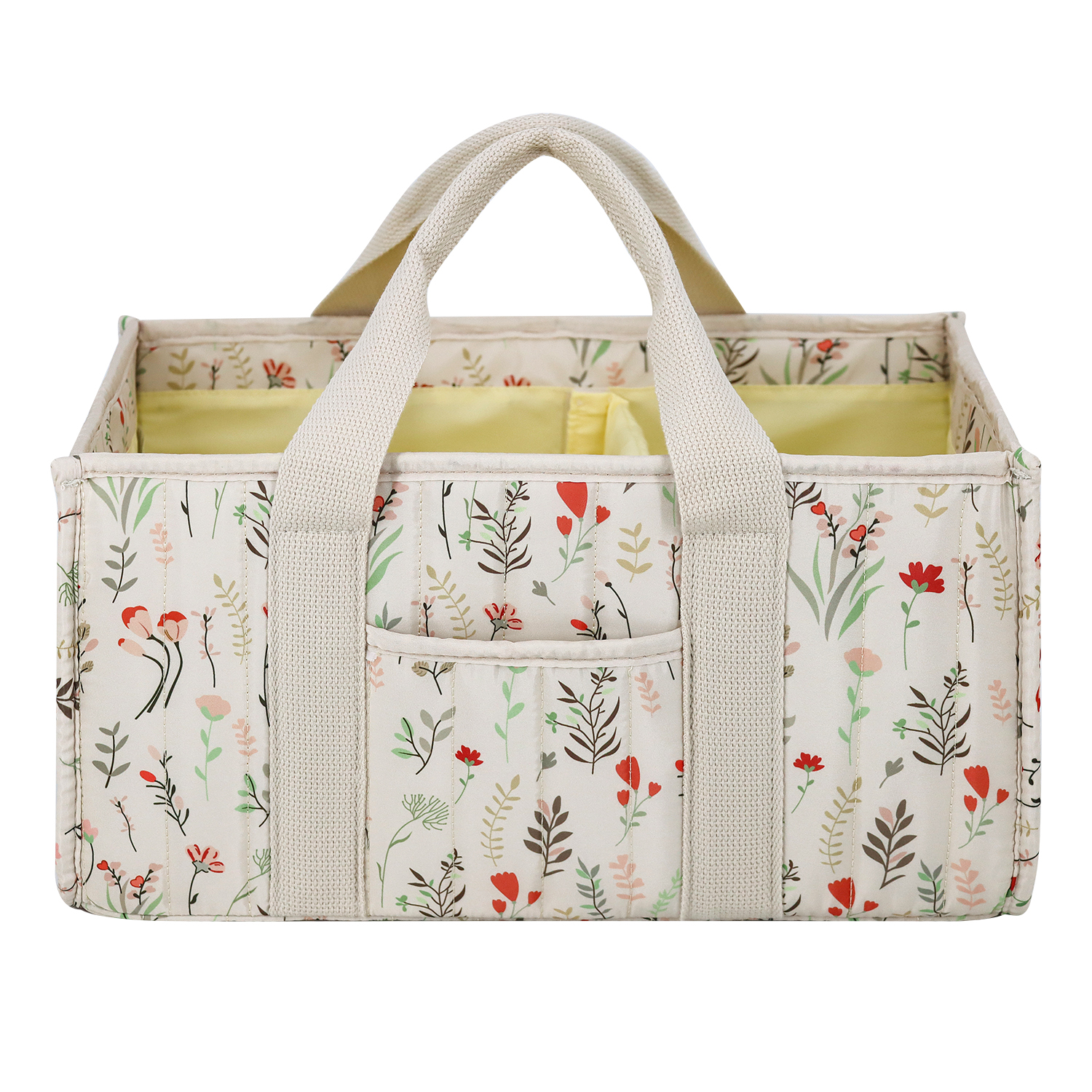 Beige floral pattern