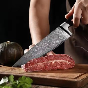 Professional Micarta Handle 67 Layers <strong>5Pcs</strong> Damascus Steel Kitchen <strong>Knife</strong> <strong>Set</strong> - Product Image 2