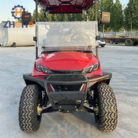 Voiture de golf électrique en vente Moteur 5kw Batterie 200ah 2-6-72 Volt 48v Moteur 2 temps Buggy