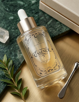 Étiquettes transparentes personnalisées pour animaux de compagnie, autocollants de luxe imperméables avec logo pour bouteilles d'huiles essentielles, impression de marque privée