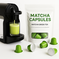 Capsules de matcha vertes casher personnalisables – Capsules de matcha premium pour machine Nespresso