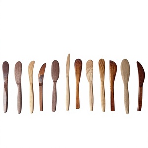 Juego de Cuchillos para Queso de Madera, Modernos, Minimalistas, Ecológicos, con Acabado Espejo, para Bodas, para Untar Mantequilla - Product Image 4